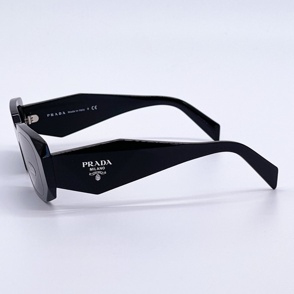 NEW PRADA PR17WS BLACK SUNGLASSES PRADA PR 17WS 1AB5S0 NEW PRADA SYMBOLE - Picture 6 of 13